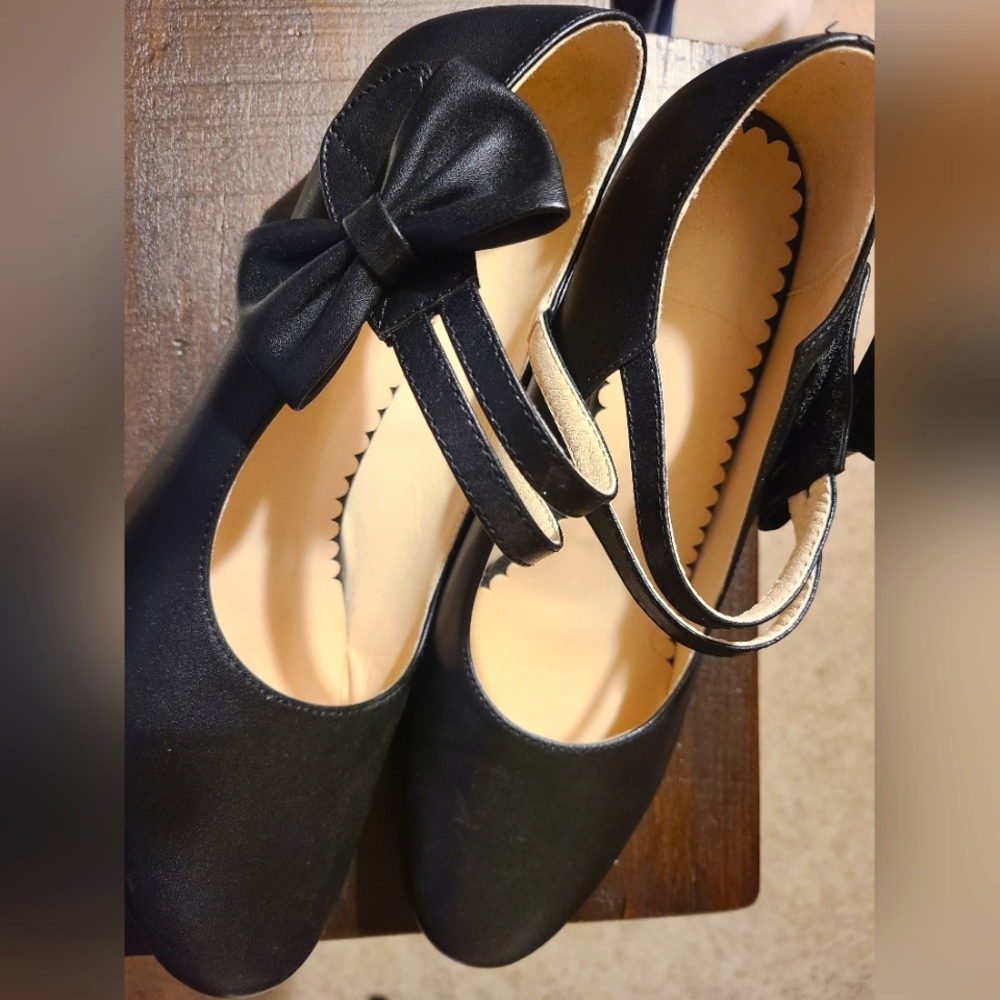 Sz 10 black dress shoes